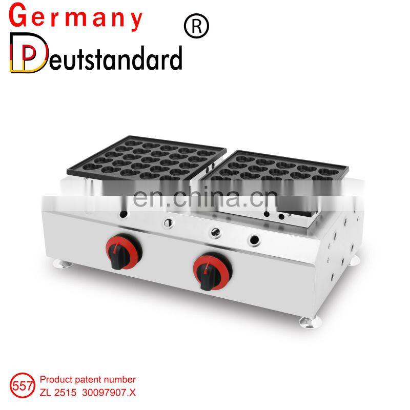 dutch pancake machine 25+25 holes gas pancake maker machine/poffertjes grill
