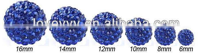 Hematite Crystal Pave Disco Ball Beads Macrame Adjustable Bracelets