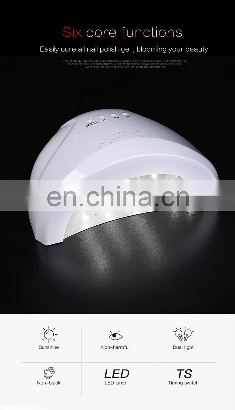 48w electric uv led nail lamp nail polish dryer