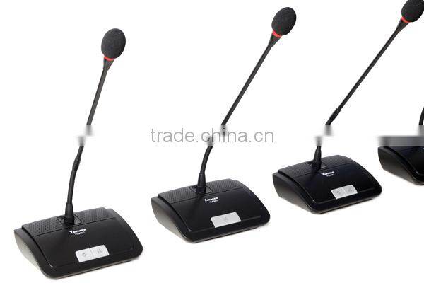 Good quality conference system desktop microphone with delegate microphone YC812