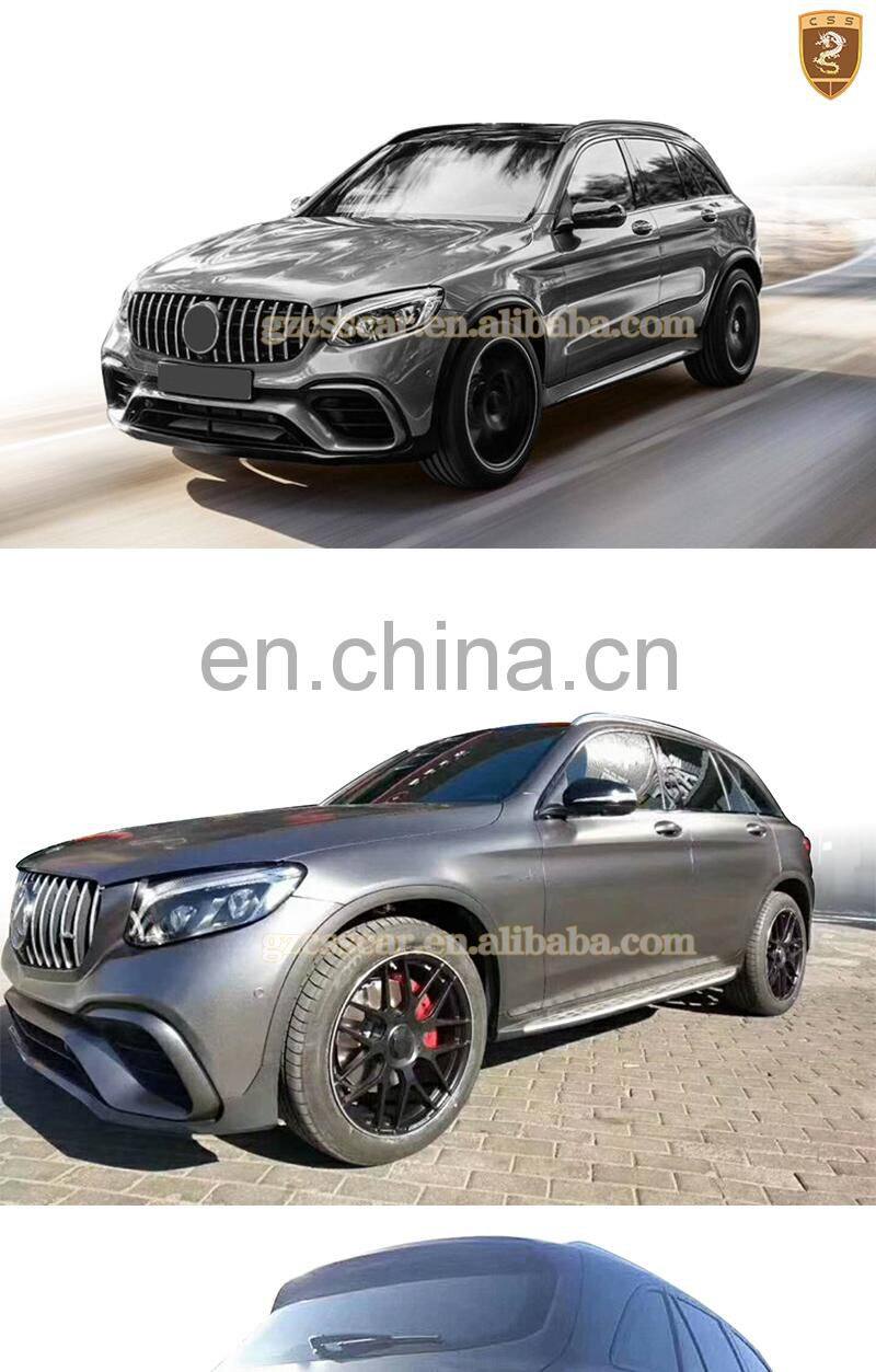 for bens GLC X253 to GLC63S amg style body kit