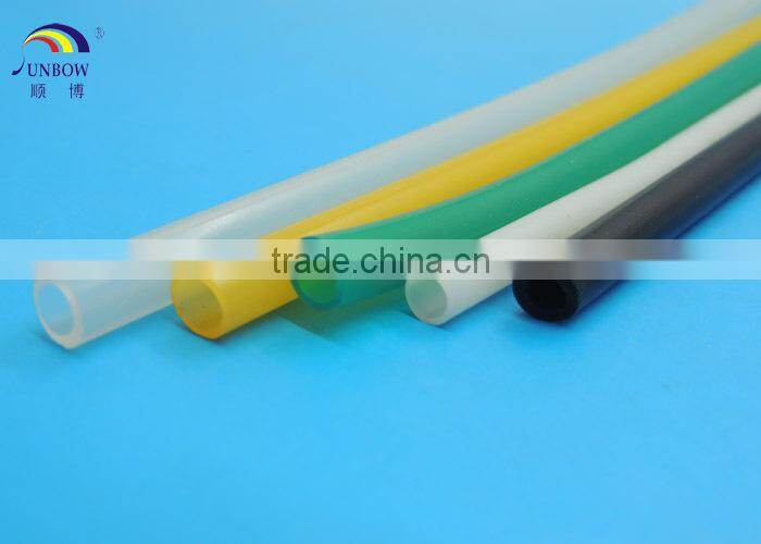 FDA Compliance Extruded Heat Resistant Soft Clear Silicone Tubing