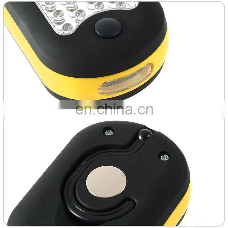 Camping Decorative Light 27 24+3 LED White Working LED Flashlight Magnetic Hook Hanging Camping Light