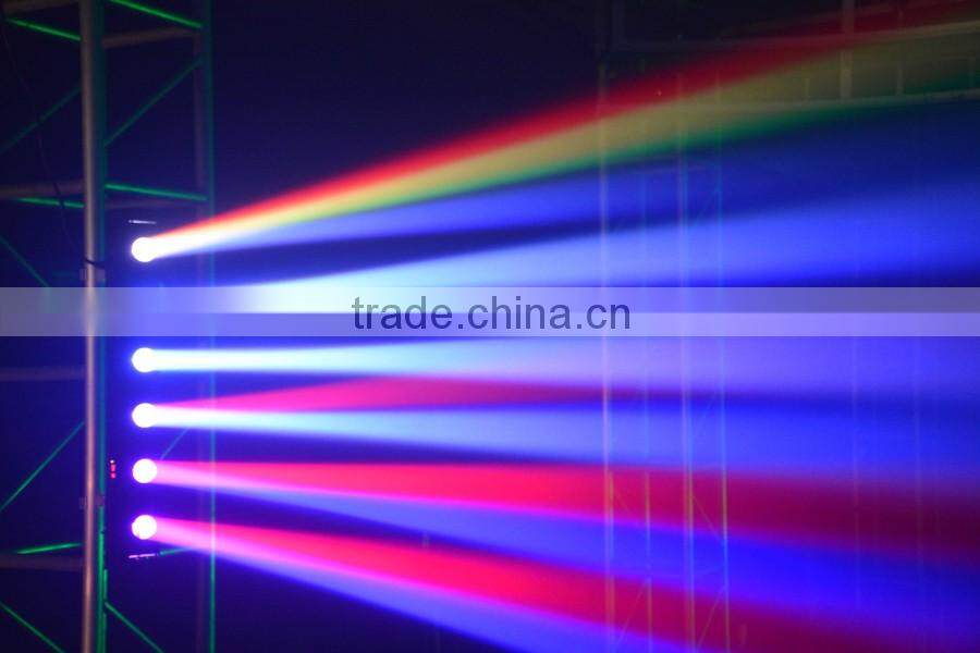 Stage lighting 6pcs*10w RGBW 4 in 1 Sweeper beam led