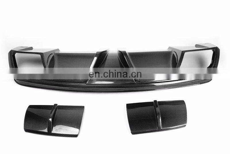 Carbon Car Rear Lip Diffuser for MERCEDES BEN Z C117 W117 CLA250 CLA45