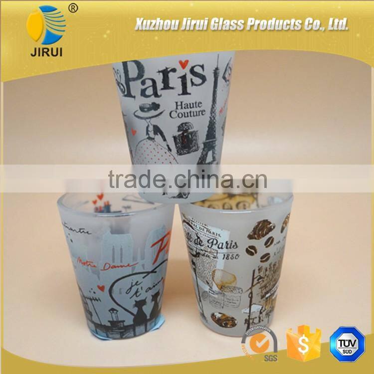 50ml colourful round wine glass cup for drinking