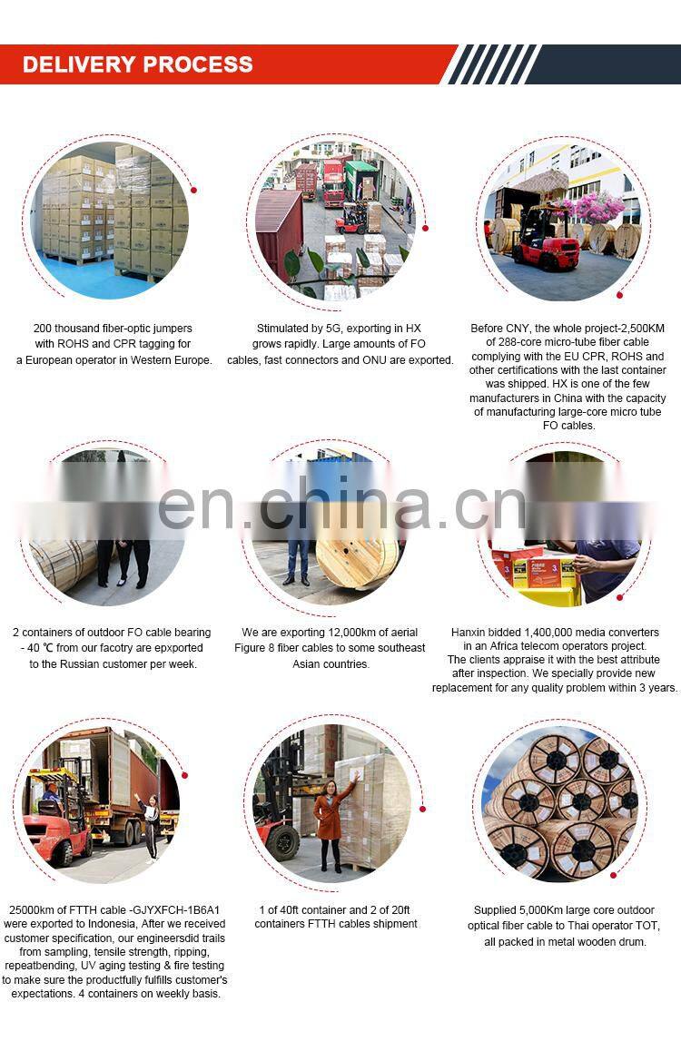 Optico Fibra ASU / AS 12fo Drop Compacto 1fo Single mode Outdoor fiber optic cable