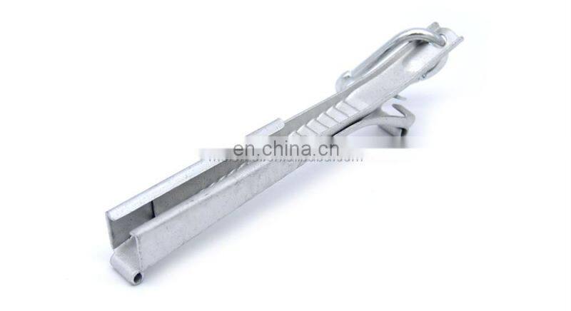 MT-1727 Factory Price HDG Fiber Optic Wire Telecom Wire Arc Cable Clamp Hanging Sliding Metal Hook