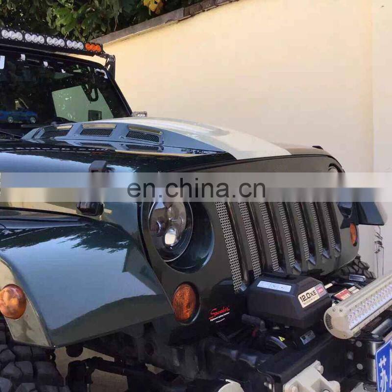 J076 steel hood cover for jeep for for wrangler JK 2007-2017