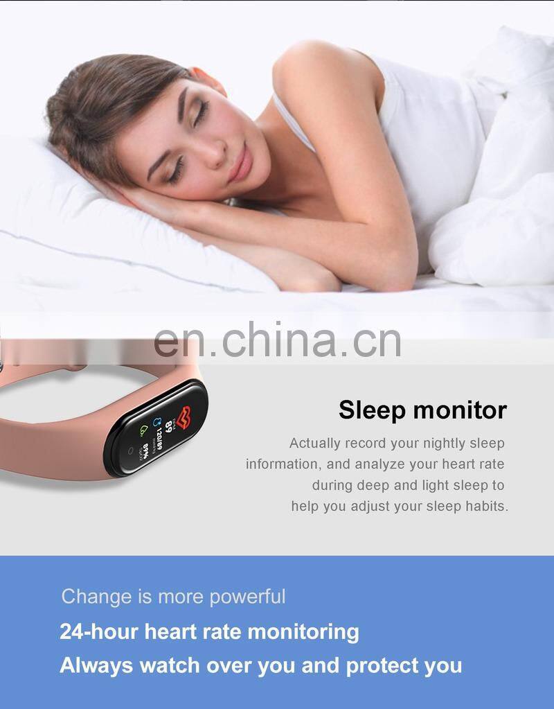 Smart Watch M4 Fashion Man Multi Functional Smartwatch Silicone Fitness Tracker smart watch band sport watch smart