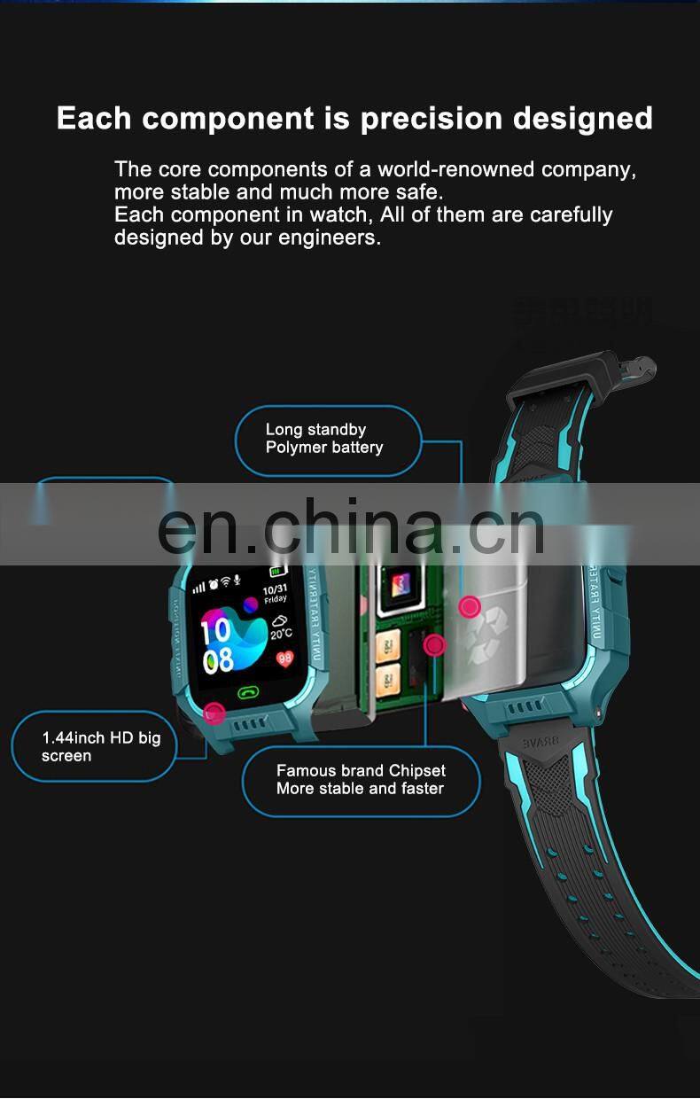 Top Selling Anti-Lost Positioning New Gadget Kids Baby Watch Q19 From YQT