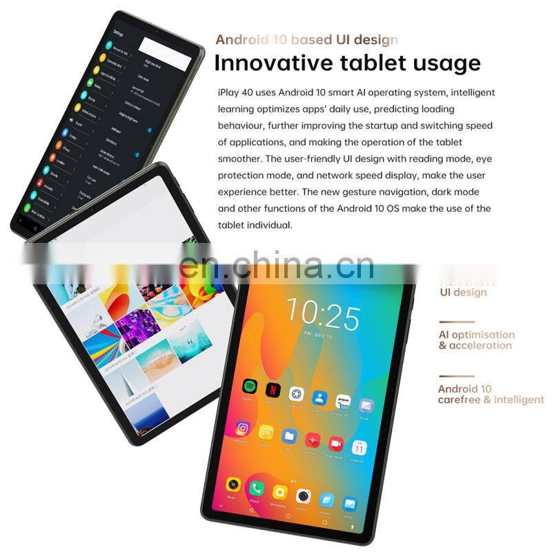 ALLDOCUBE iPlay 40 10.4 inch 4G LTE Call Tablet PC 2K Screen 8GB RAM+128GB ROMSpreadtrum T618 Android 10 Dual WiFi Tablet PC