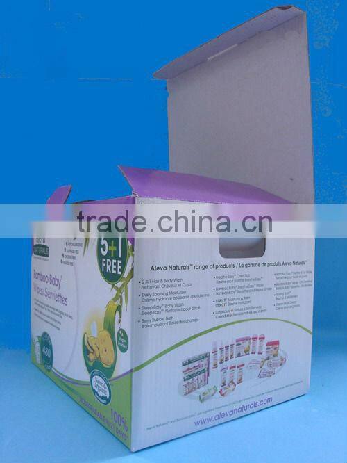 Pharma use papr box, hanging paper box