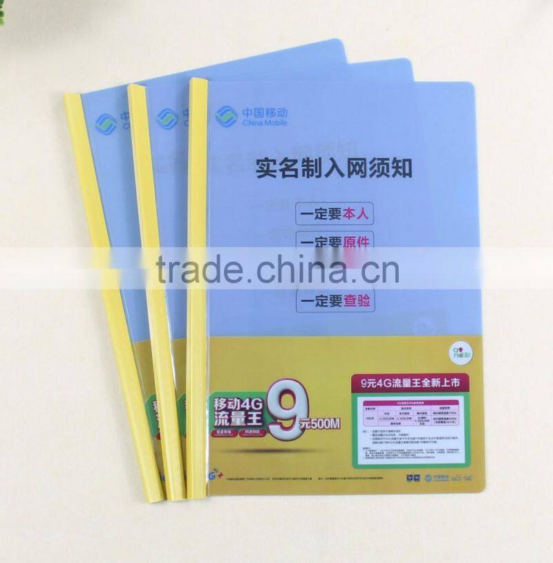 wholesale plastic sheet folder, 20 pages display pocket pp clear book file folder