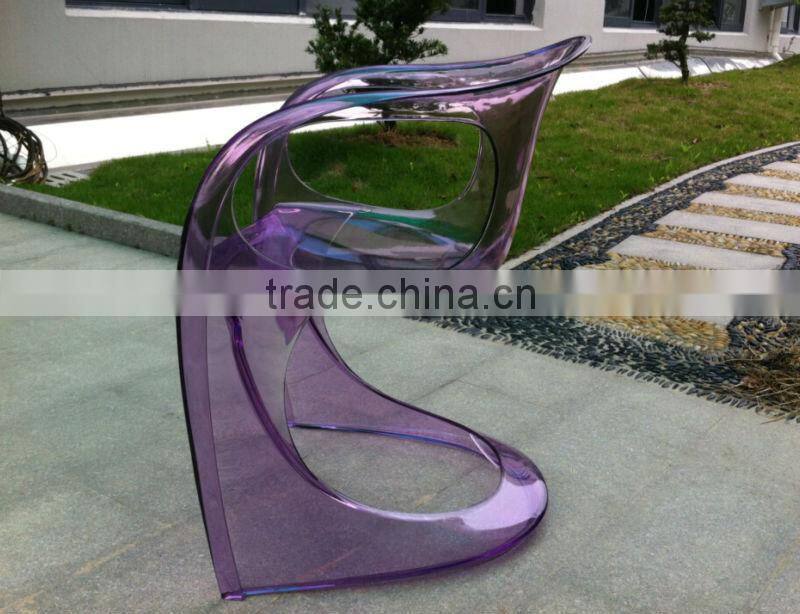 transparent stackable chair