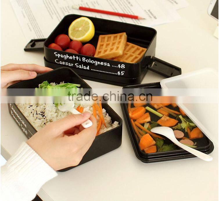 2015 Newest Europe considers itself lunch box, microwave lunch box, Portable handheld lunch box