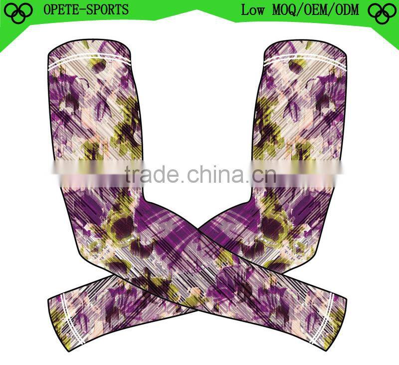 NEW Compression Sports Arm Sleeve Digital Camo Baseball Football Basketball Neon