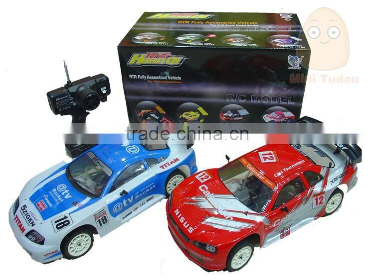 Mini Tudou MT-HQ703 27mHz Remote Control High Speed 50 km/h Drift Toys 1:10 Scale Nitro Rc power Car