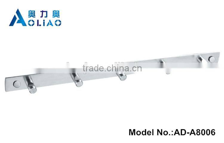 High quality Bathroom accessory stainless steel bathroom towel hook