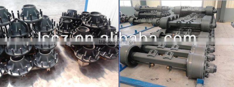 semi trailer axle 10t 12t 13t 14t 15t 16t
