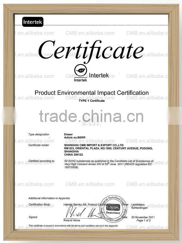 Promotional Animal Pencil & Erasers