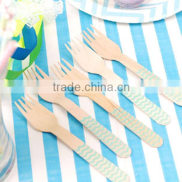 Disposable dinnerware forks spoons knives wedding decorative tableware
