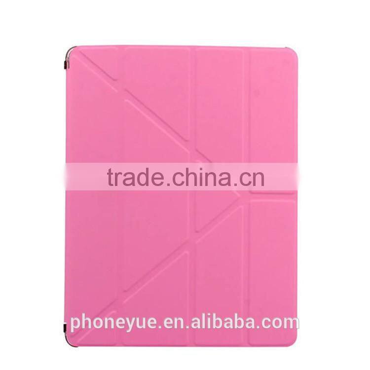 Ultra 4 Shapes Stand Smart Tablet PU Leather Cover Case for iPad 2/3/4