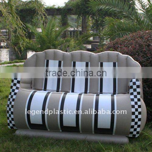 inflatable single football sofa