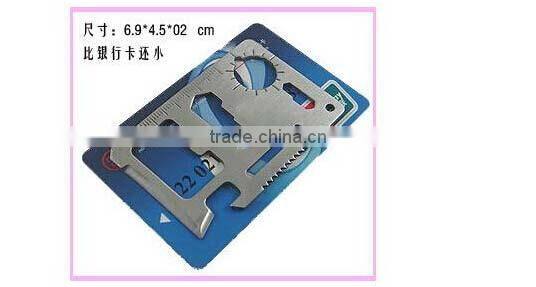 Multi-function Saber Card Tool Card Tool Outdoor Camping Universal Life Saving Card