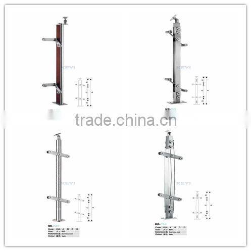 2016 HOT SALE design modern stair railing / cast iron stair railing / white marble stair railing designsgarden stair railing