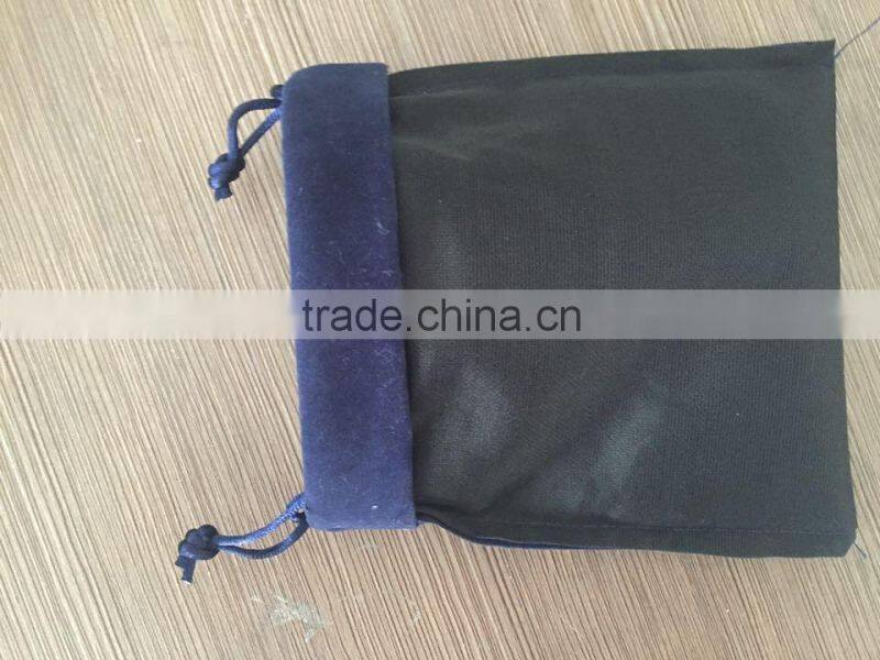 flannel jewellery bag