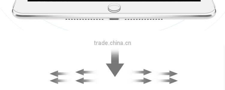 2015 new products otao full cover tempered glass for iPad 2 3 4 Tempered Glass Screen Protector 2.5D Round Edge 9H Hardness