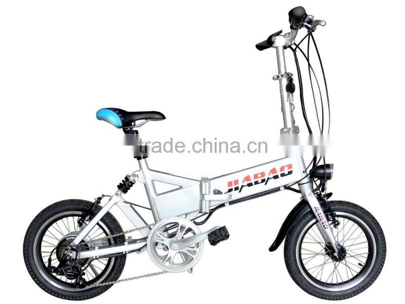 16inch mini folding electric bicycle