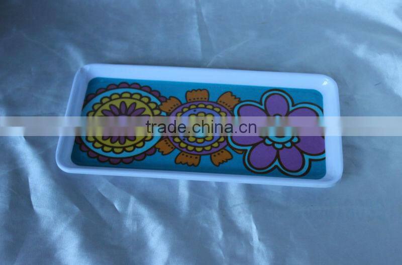 9 inch small rectangular melamine tray
