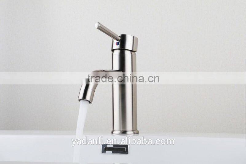 lead free brush nickel basin cupc faucet 5320ABN