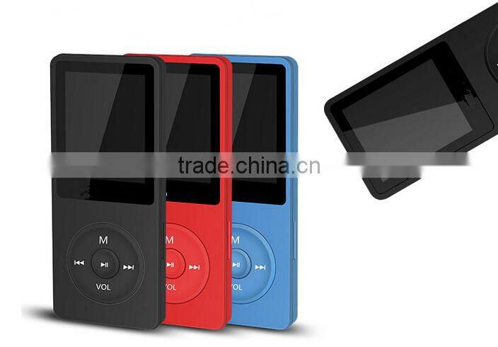 High quality real 8GB 80 Hours lossless Music playing MP4 watch player, support maximum 64GB memory card