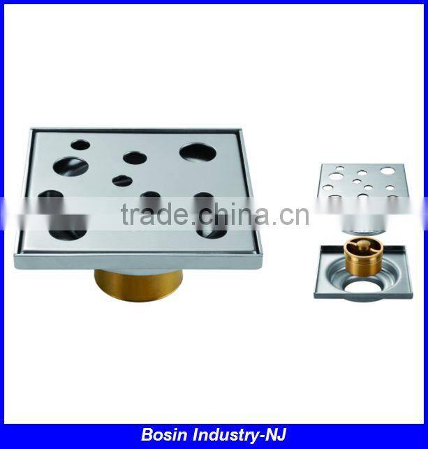 4 inches stainless steel shower floor drain