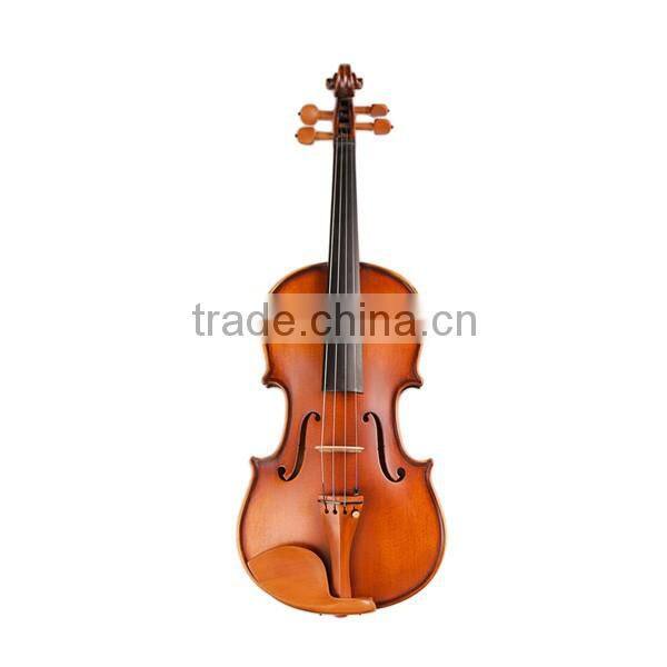 High Quality Stringed Instrument Violin Flamed Matte Violin 4/4 1/8 TL003-1