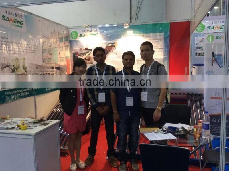 Stainless steel Vacuum Tube Compact Pressurized Solar water heater