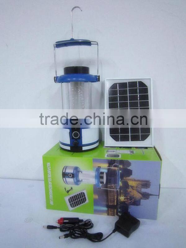 LED solar emergency lamp