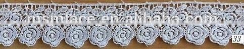 2015 new chemical lace trim water soluble lace trim china supplier