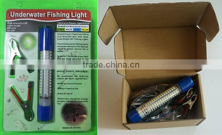 Professional CE RoHS certificated blue white green LED fishing light