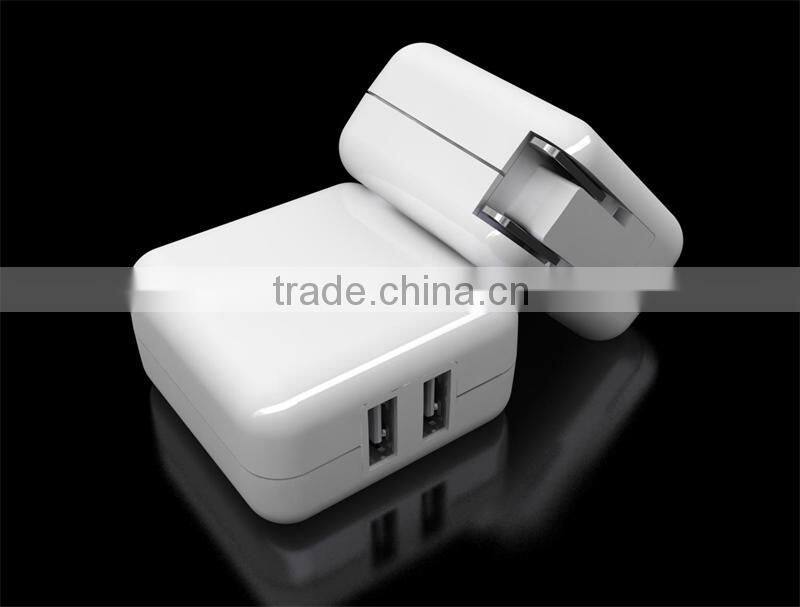 5V 2.1A Output USB Charger 2 Port USB Charger for Mobile Phone