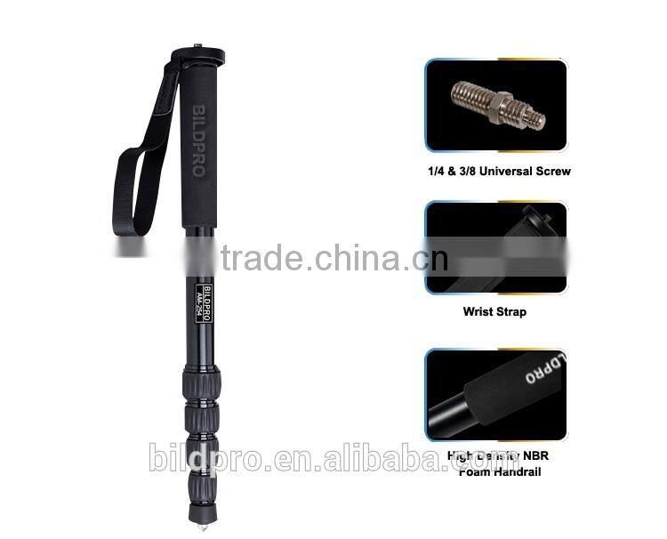 Extendable Monopod Flexible Camera Stand 32mm Aluminum Alloy Monopod Leg