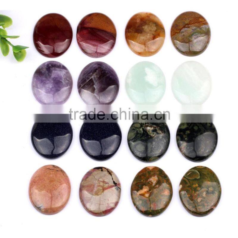 Fashion Gemstone Faceted Turquoise Cabochons Cut