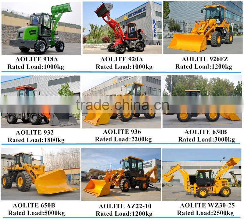 loader attachments with fork snow blower