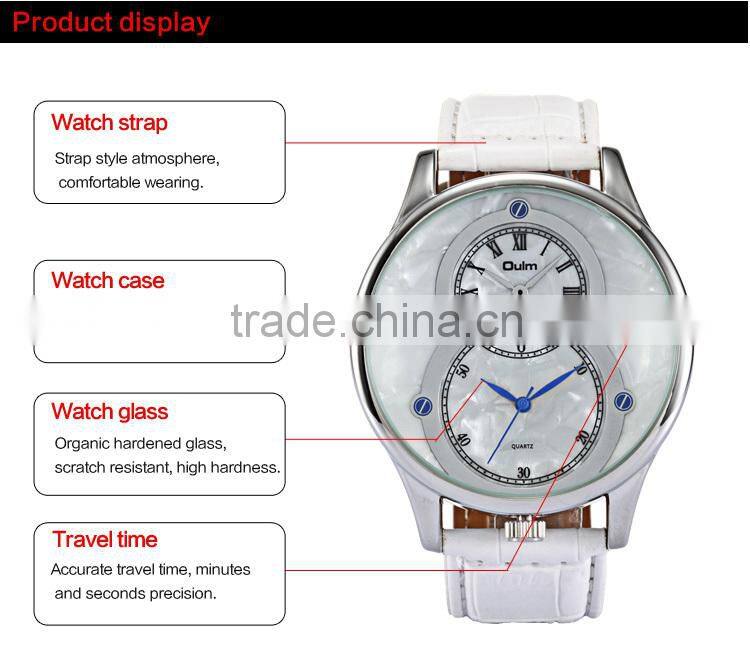 2015 oulm new product, fashion jewelry watch, vintage dial watch express in alibaba