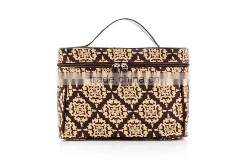 Factory multicolour nylon makeup bag