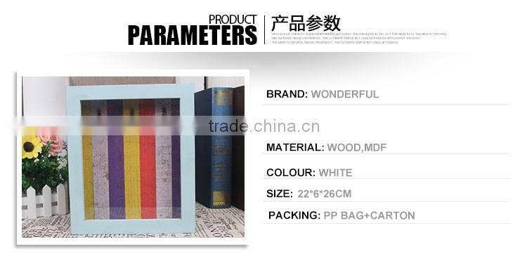 Innovative holding over the door MDF and wood material photo frames