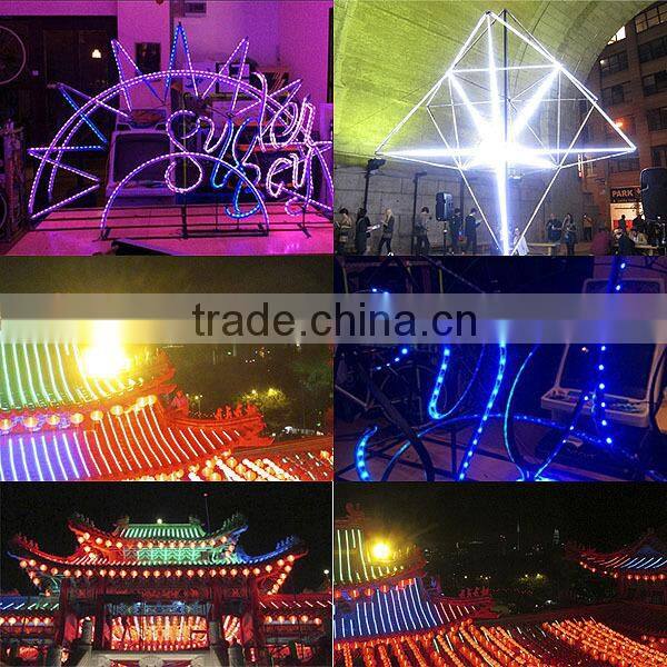 DMX controller compatible RGB Colour led Flex strip 60 LED/M